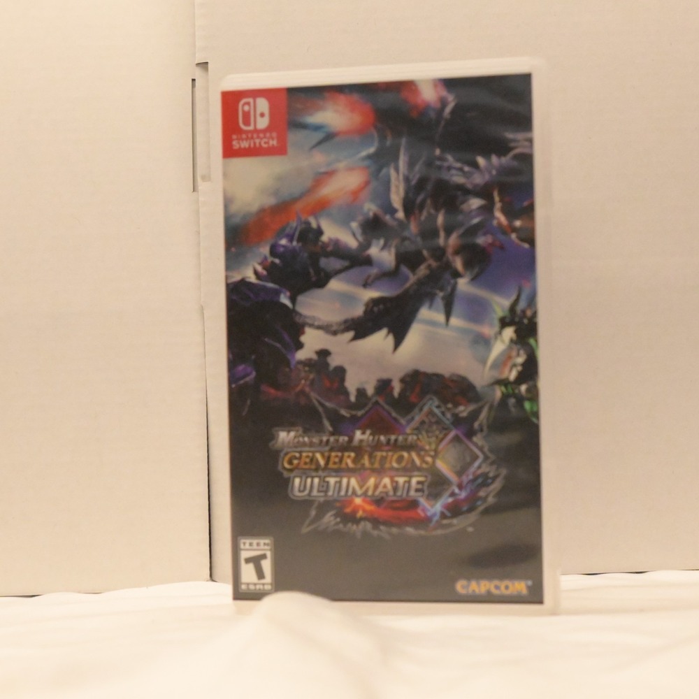 Monster Hunter Generations Ultimate CIB Nintendo Switch Complete w/ Case Game